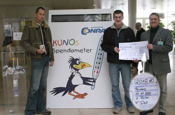 Halloween Scheckübergabe